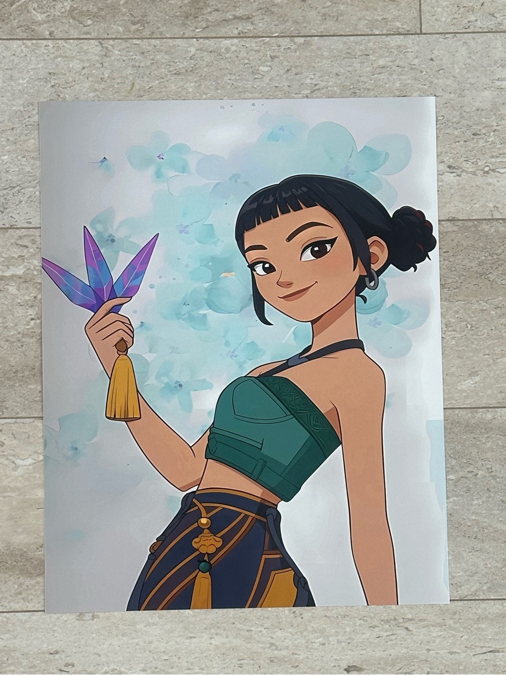 KPop Demon Hunters Mira Art Print 11x14